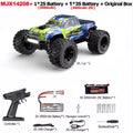 MJX Hyper Go 14208 RC Car 4WD Brushless Motor 45A ESC 6KG Servo 41-53KM/H Off-road Monster Truck 2.4GHz 120M Control Distance