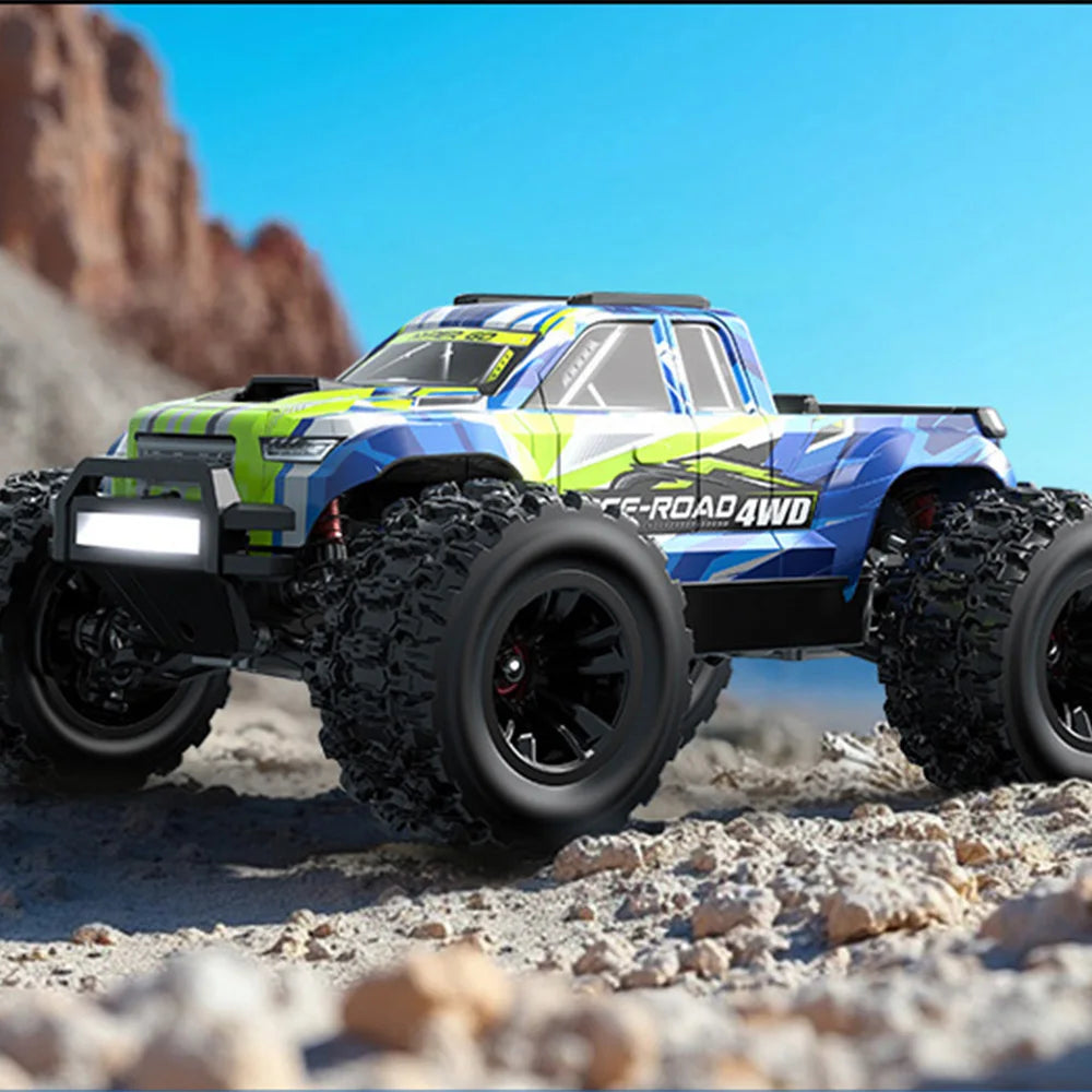 MJX Hyper Go 14208 RC Car 4WD Brushless Motor 45A ESC 6KG Servo 41-53KM/H Off-road Monster Truck 2.4GHz 120M Control Distance