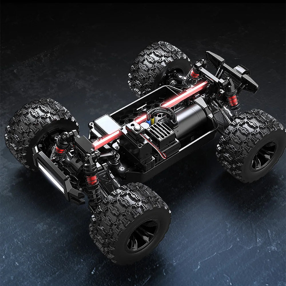 MJX Hyper Go 14208 RC Car 4WD Brushless Motor 45A ESC 6KG Servo 41-53KM/H Off-road Monster Truck 2.4GHz 120M Control Distance